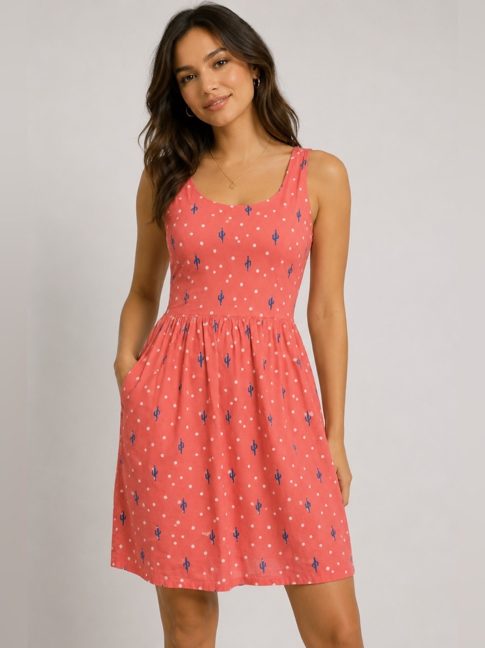 Levi's | Cactus Floral Dress| Mid Length Size Large